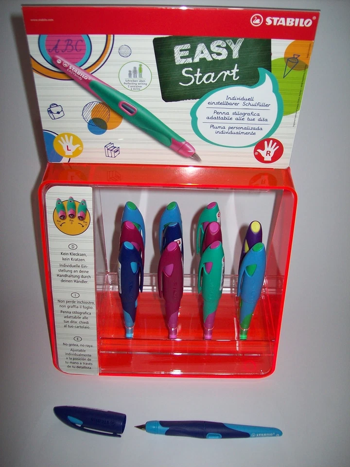 Stabilo Easy birdy Start Füller Füllhalter für Linkshänder Rechtshänder - Bild 1 von 1