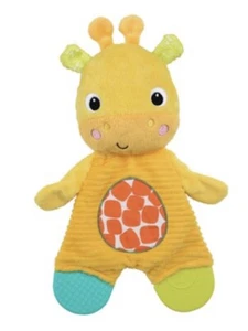 Bright Starts Baby Giraffe Snuggle and Teethe Plush Teether & Sensory Toy - Picture 1 of 6