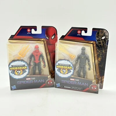Marvel Studios Spider-Man Mystery Web Gear 6" Figura de Acción Lote de 2 Hasbro 2021 Foto 1 de 4
