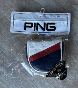 Ping Golf Putter Headcover 2022 Liberty Limited Edition Red White Blue PGA NEW - Picture 1 of 4