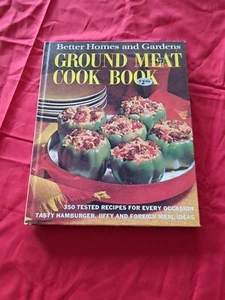 Vintage 1969 Better Homes and Gardens Ground Meat Cook Book (Hardcover) - Picture 1 of 4