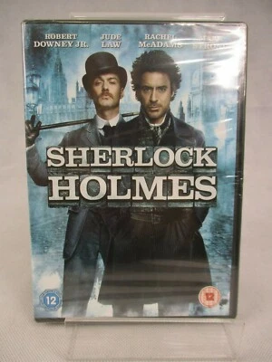 Sherlock Holmes DVD Robert DowneyJr, Jude Law, Kelly Reilly, Rachel Mcadams BNIB - Image 1 of 4