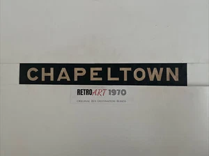 Leeds Vintage 146 Tram Car Bus Blind 1950’s 28”- Gift - Chapeltown - Picture 1 of 12