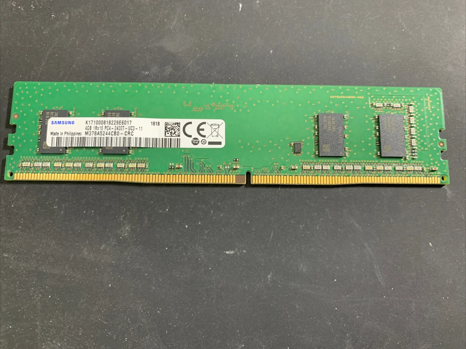 SAMSUNG 4GB 1RX16 PC4 2400T UC0-11 M378A5244CB0-CRC - Immagine 1 di 1