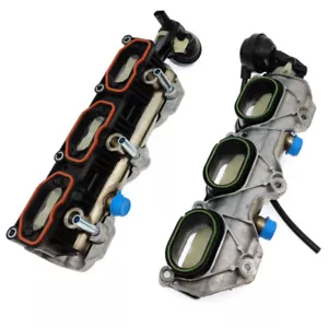 2X Colectores de admisión izquierdo derecho 06E133109 aptos para Audi A6 A7 Q7 S4 Touareg 3.0T - Imagen 1 de 6