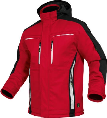 TRIUSO QUALITÄTSWERKZEUGE GMBH Leibwächter Flex Line Winter-Softshelljacke rot Winterjacke Softshelljacke