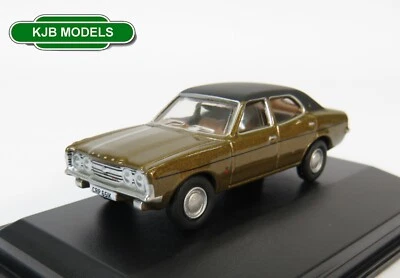 OO GAUGE OXFORD 1:76 76COR3011 Ford Cortina Mk3 Tawny Car - Image 1 of 3