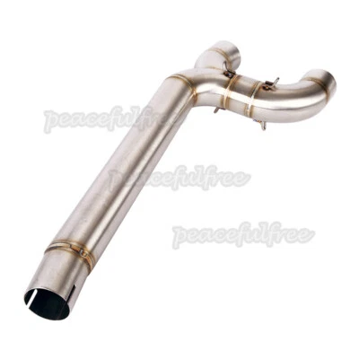 Tubo de escape de enlace medio deslizable para motocicleta Yamaha FZ6 FZ6N FZ6S 2004-2011 Foto 1 de 4