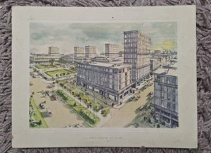 LA PORTE OCEANE - FRENCH COLORED ENGRAVING - Picture 1 of 3
