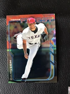 Yu Darvish 2014 Topps Finest #38 Texas Rangers Cubs Dodgers Padres Baseball Card - Picture 1 of 2
