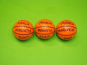 March Madness Golf Balls from 2007 Lot of 3 Orange - Picture 1 of 6