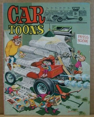 CARtoons Magazine ~ #67 October 1972 ~ Petersen Publishing Co. - Image 1 of 4