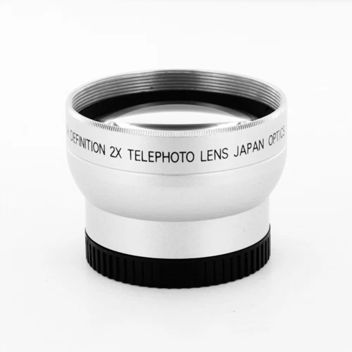 2X TELE TELEPHOTO LENS 37mm FOR Panasonic SDR-H18,HS100,HS9,SD100,SD5,SD9,SX5,PV - Image 1 of 1