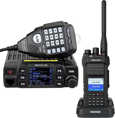 Retevis RT95 Amateurfunkgeräte DualBand Amateurfunk Ham Radio 5W/15W/25W DTMF - Bild 1 von 4