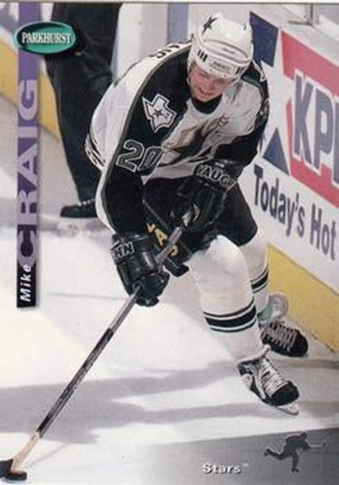 #54 Mike Craig - Dallas Stars - 1994-95 Parkhurst Hockey - Image 1 of 1