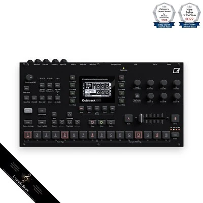 Elektron Octatrack DPS-1 MK2 II Black Japan Digital Tabletop DPS 1 8-track New - Image 1 of 4