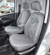 Vauxhall / Opel Combo D Waterproof Heavy Duty Tailored Seat Covers Grey 2011+