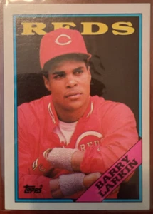 Barry Larkin 1988 Topps Wrong Back / Griffey Sr. on the back - Picture 1 of 2