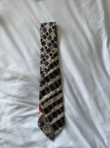 Stefano Milano 100% Silk Tie - Picture 1 of 4