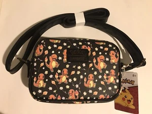 Borsa a tracolla Loungefly Pokemon Charmander fiori fotocamera borsa Nintendo - Foto 1 di 8