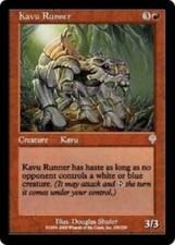Kavu Runner x4 Invasion  MtG NM