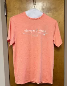 Maglietta uomo Vineyard Vines Performance nuova con etichetta Kiawah Sunrise Heather - Foto 1 di 4