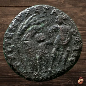 Follis coin - Constans (337-50) FEL TEMP REPARATIO Hut - Nicomedia mint #t503 - Picture 1 of 9