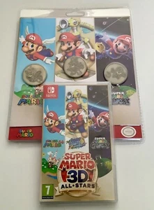 Super Mario 3D All Stars Spiel & Sammlerstück Mario 3D All Stars Münzset Nintendo - Bild 1 von 21