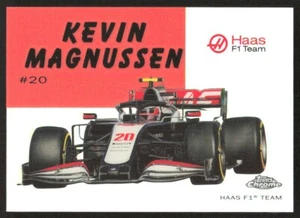 KEVIN MAGNUSSEN 2020 TOPPS CHROME FORMULA 1 WORLD ON WHEELS #54W-34 HAAS - Picture 1 of 2