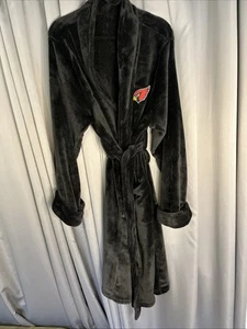 Arizona Cardinals Bathrobe (L/XL) Silk Touch Soft Fuzzy Fan Gear Belted Pockets - Picture 1 of 7
