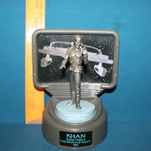 Ricardo Montalban STAR TREK Champions Wrath of Khan Pewter Figure - Statue - Picture 1 of 2