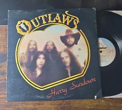 The Outlaws ~ Hurry Sundown ~ Original 1977 Vinyl LP ~ Arista  EX/EX - Image 1 of 4