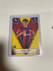 Lamine Yamal FC Barcelona 2024 Topps Superstars Yellow RC Rookie - Bild 1 von 3