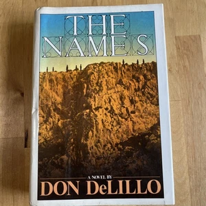 Don Delillo THE NAMES 1982 1st edition 1st printing hardcover w/jacket Novel - Imagen 1 de 11