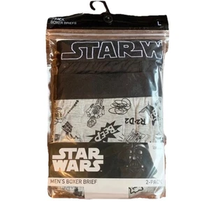 Star Wars Boxer Brief Underwear R2-D2 Men’s Large NWT - Picture 1 of 5