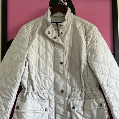 Chaqueta acolchada Coach talla S crema Foto 1 de 4