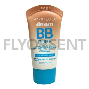 Maybelline Dream BB Fresh Pure Hydrating Beauty Balm 8-in-1 Skin 130 MEDIUM DEEP - Picture 1 of 2