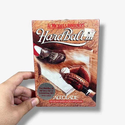 Al Michaels Announces Hardball III Sega Genesis Game New Sealed Vintage - Image 1 of 4