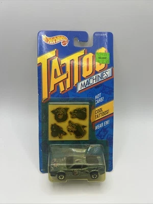 Hot Wheels Tattoo Machines Street Dog 3501 1992 tatuajes de colección Foto 1 de 4