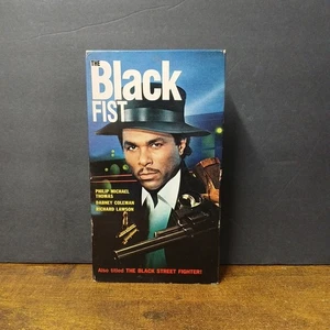 The Black Fist VHS, 1991, Action Blacksploitation - RARE, Burbank Video - Imagen 1 de 5