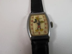 INGERSOLL WDP VINTAGE US TIME MICKEY MOUSE WATCH no reserve - Picture 1 of 13