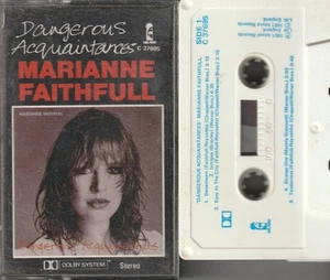 Marianne Faithfull – Dangerous Acquaintances Cassette Tape - Picture 1 of 2