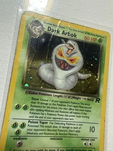 Dark Arbok 2/82 Holo Rare Unlimited Team Rocket Pokemon - Picture 1 of 3