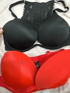 SOUTIENS-GORGE VICTORIA'S SECRET LOT DE 2 PUSH UP 32DD - Photo 1/12