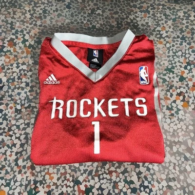 Adidas Houston Rockets NBA Basketball Tracy McGrady Jersey Youth Large 14-16 - Изображение 1 из 4