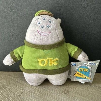 Disney Store Pixar Monsters University SQUISHY Plush VTG W/TAGS - Image 1 of 4