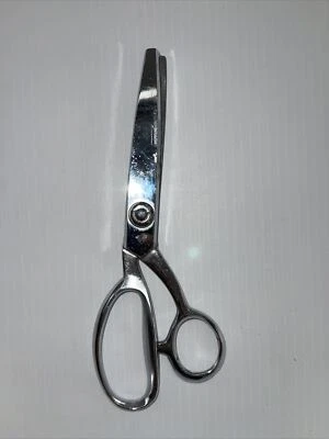 Vintage Japan Pinking Shears Scissors 8 " #260 Sewing Cloth Cutting HEAVY DUTY - Image 1 of 4