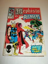 Marvel MEPHISTO VS.. #4 (1987) The Avengers John Buscema Cover & Art