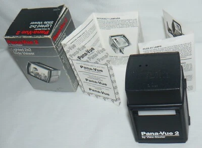 Pana-Vue 2 Lighted 2x2 Slide Viewer By View-Master 1987 From Japan - Image 1 of 4