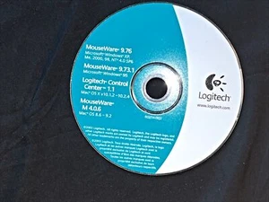 Logitech Mouseware 9.76, 9.73.1, M 4.0.6 Logitech Control Center 1.1 CD Treiber - Bild 1 von 1